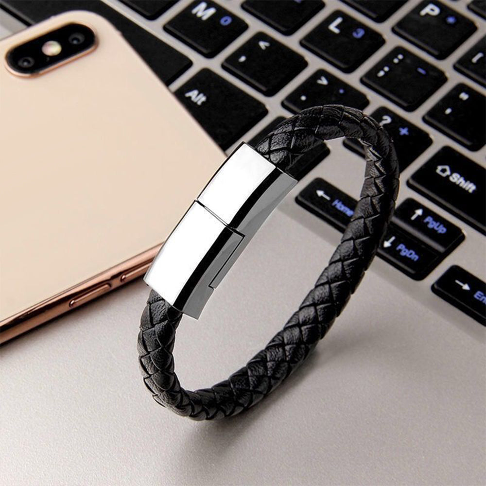Kreativt armbånd med ladekabel