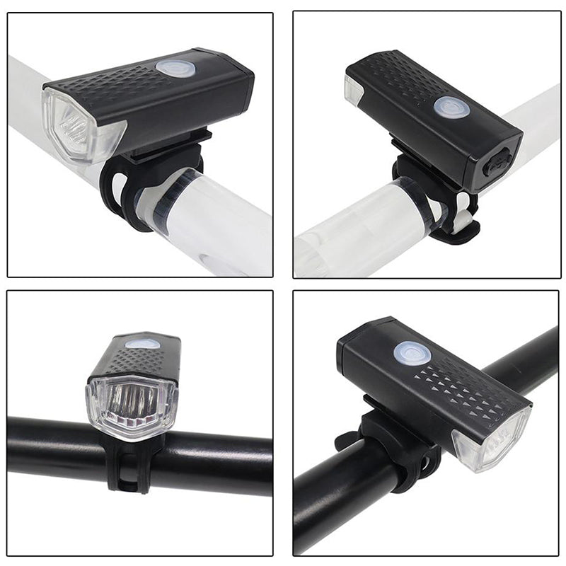 Oppladbart lyssett for sykkel