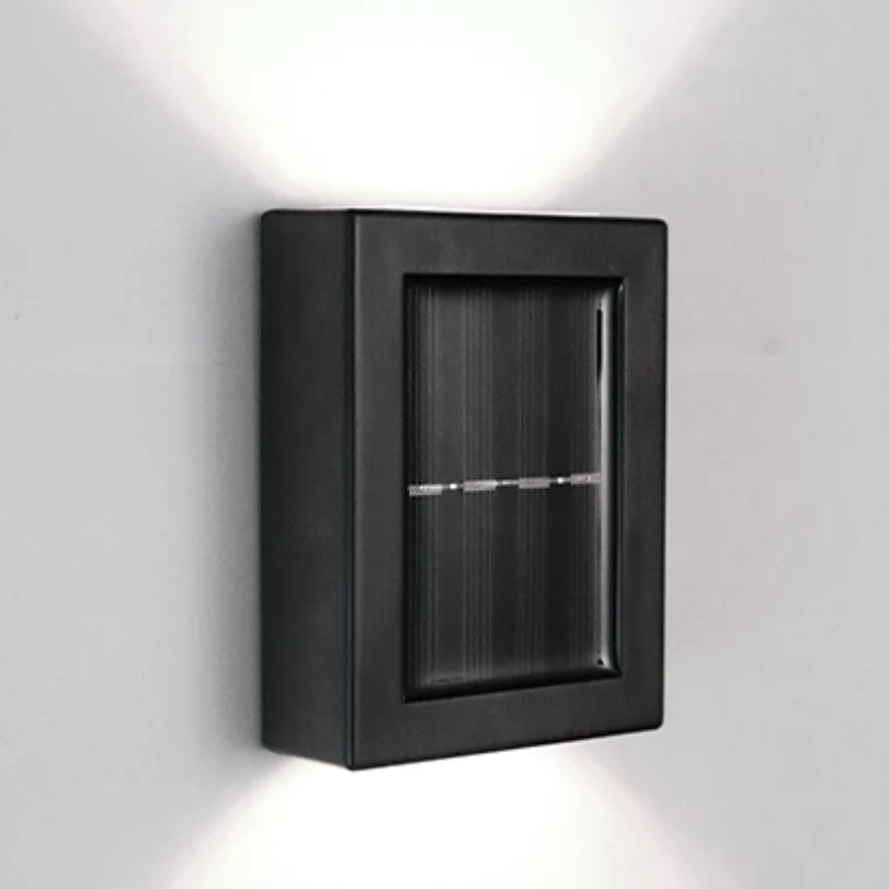Ledsen™ WallLight: Solar Dobbelt Skygge Vegg Lys