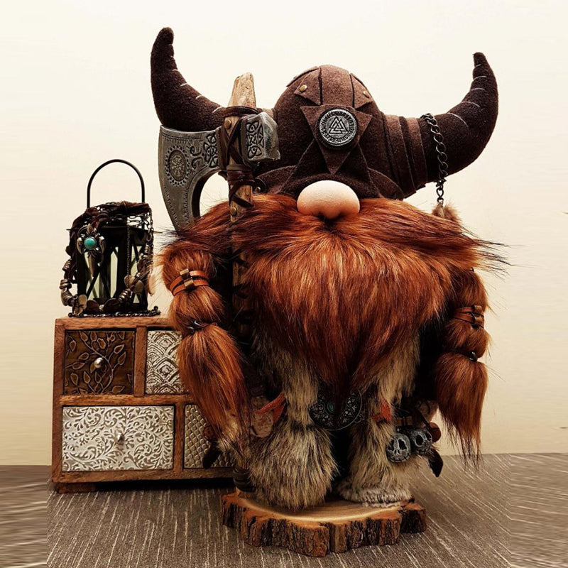 Viking Kriger Nisse-dukke
