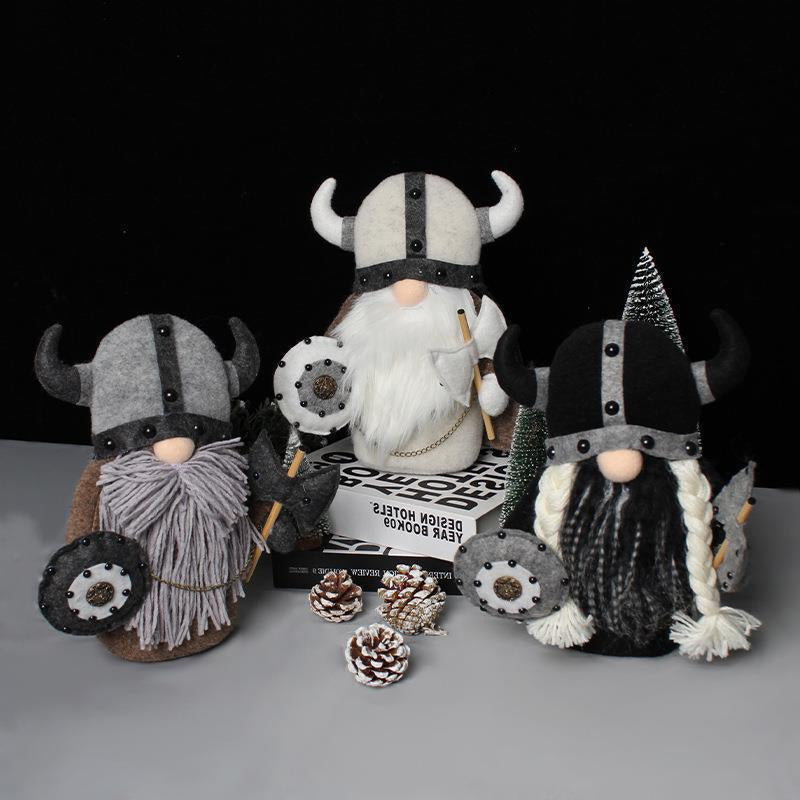Viking Kriger Nisse-dukke