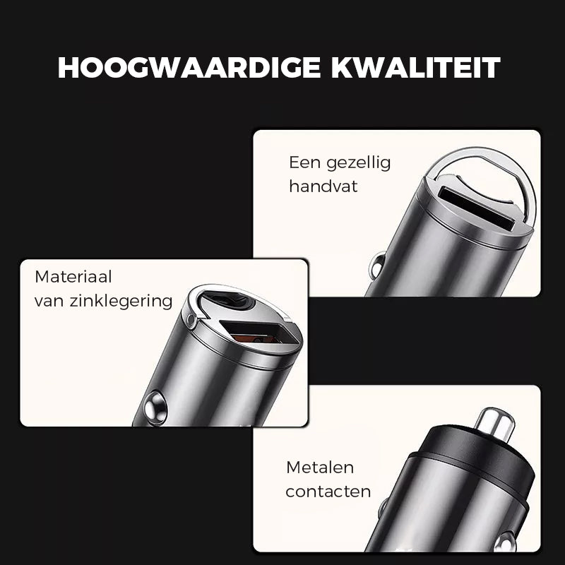 Mini skjult bil adapter for mobil lading