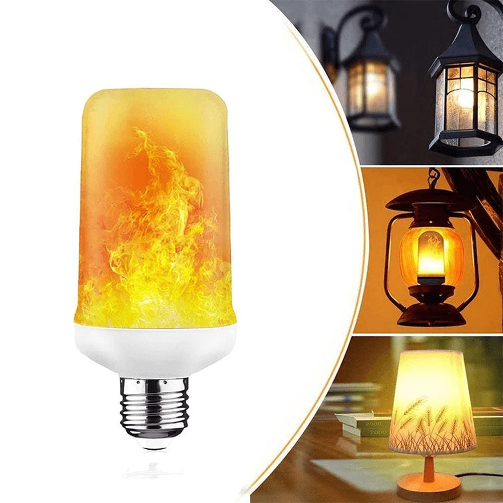 LED-flammepære med tyngdesensor