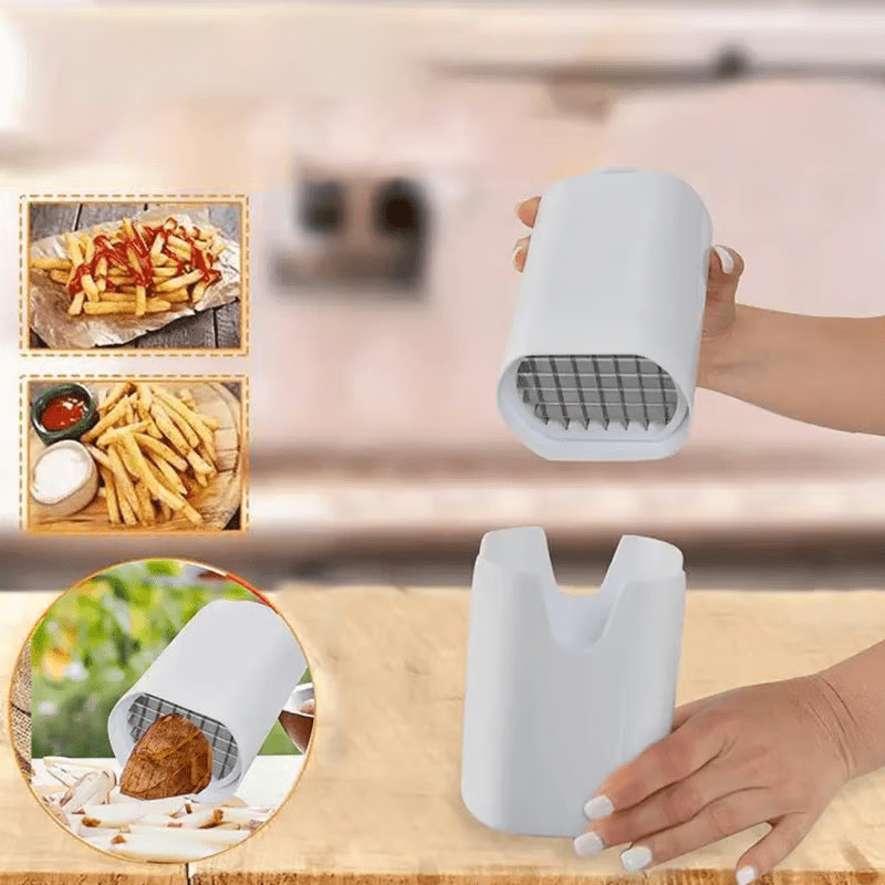 Rustfri Pommes Frites Kutter – Enkel, Sikker og Effektiv Grønnsakshakker - NordHjem