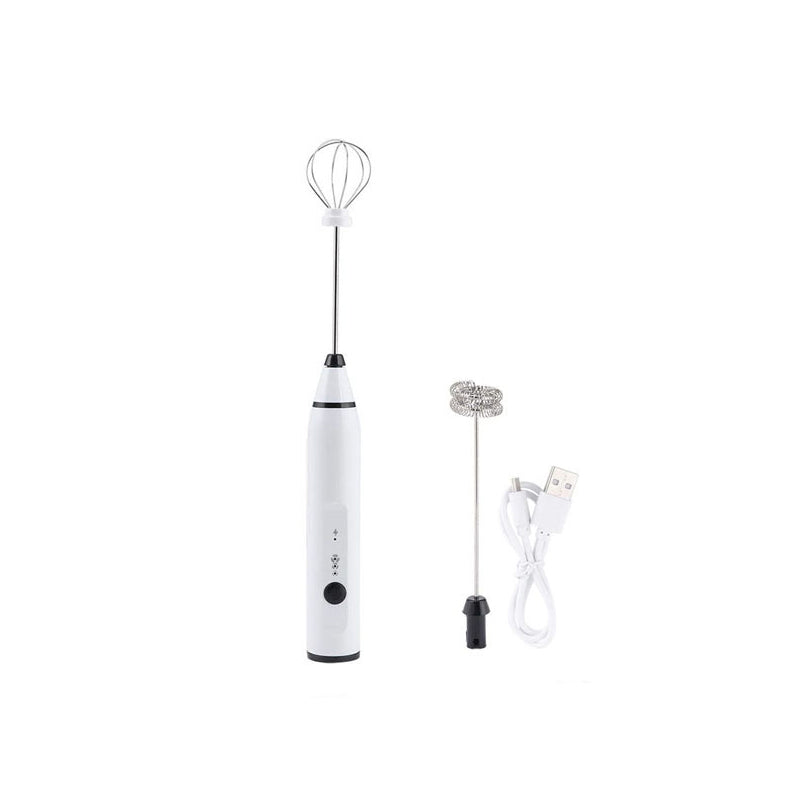 Håndholdt 2 i 1 elektrisk miniskummer og visp