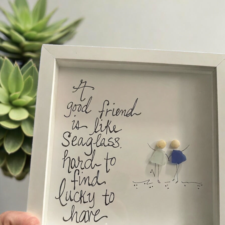 Vennskap Sjøglass