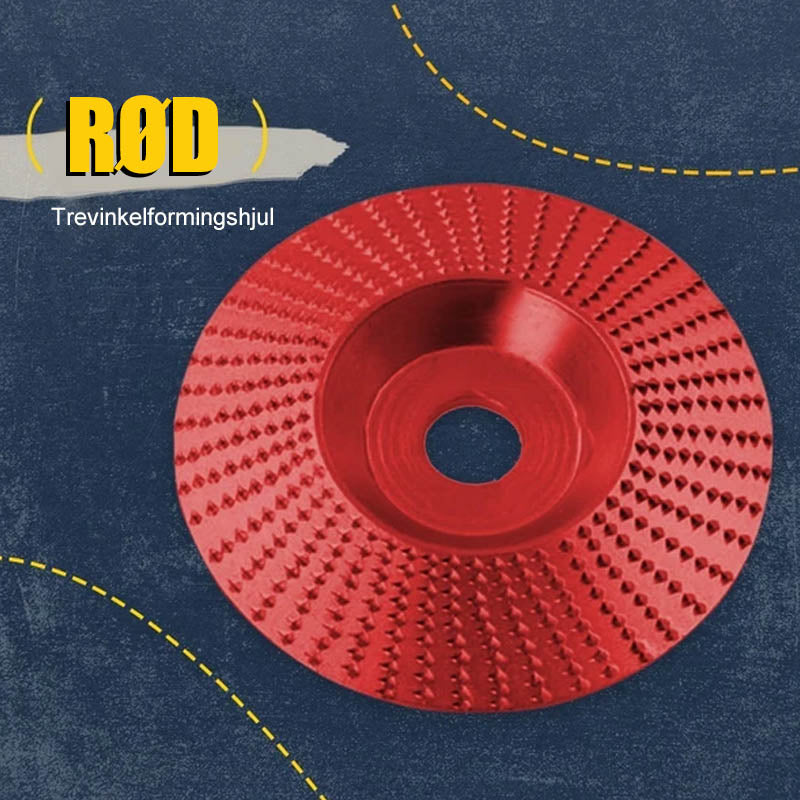 Trebearbeiding vinkelslipfat
