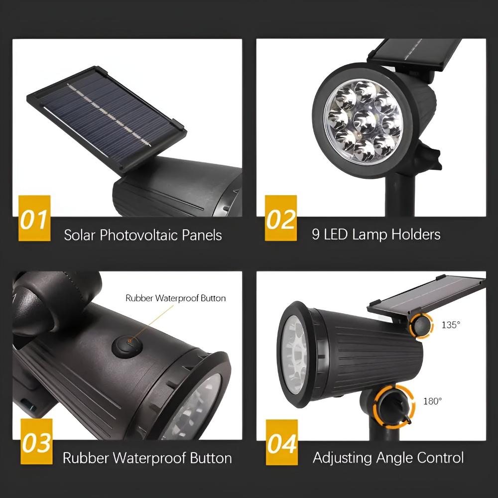Power Glow solcellelampe