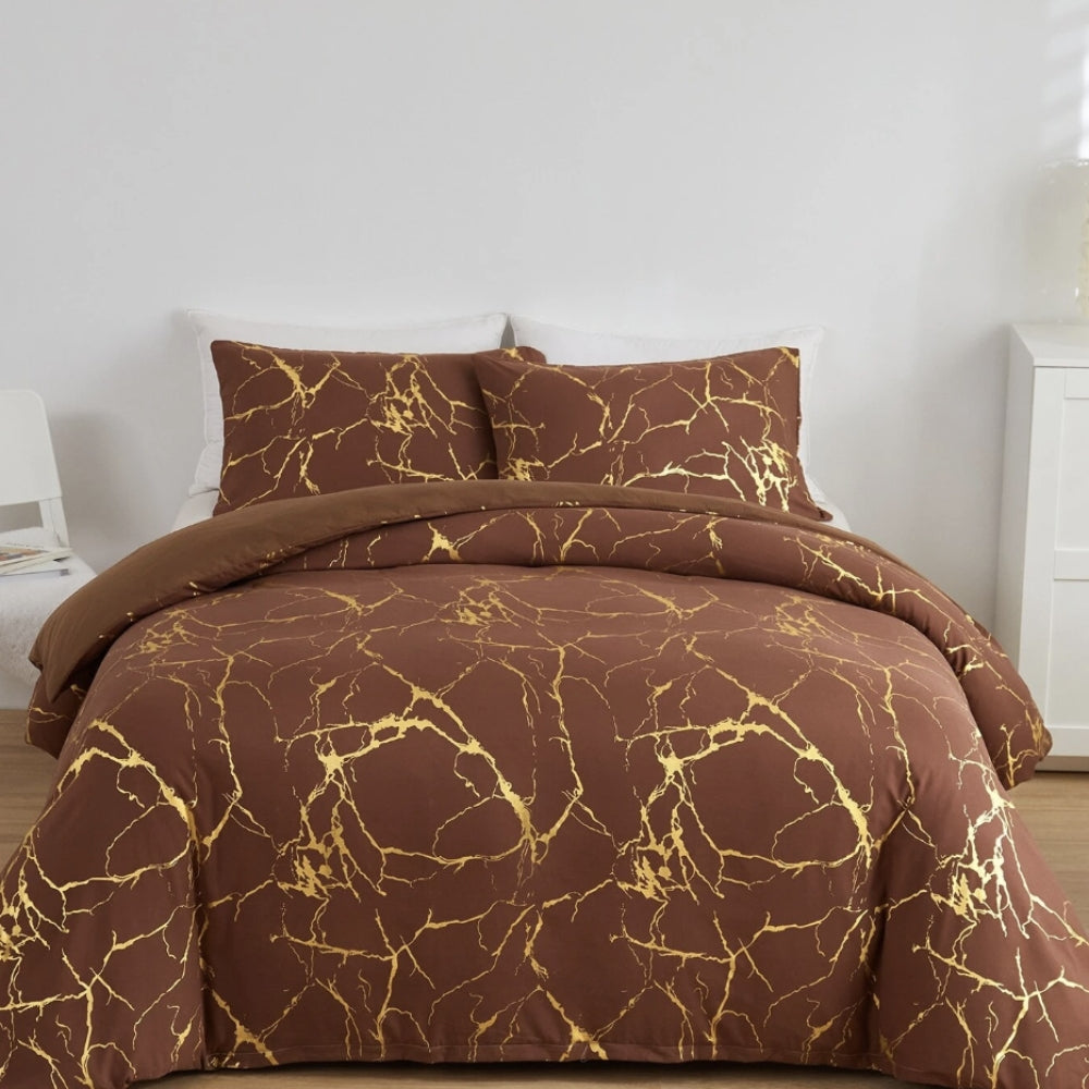 Lux Marble premium dynetrekksett