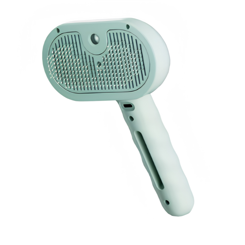 DogCatFri™ PetSteamer: 2-I-1 Spraypleie Kjæledyr Steamer Børste
