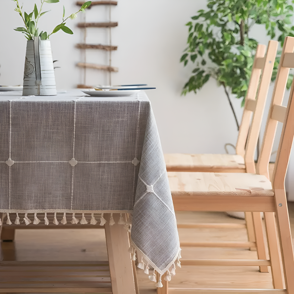 Rutete duk i pastoral stil