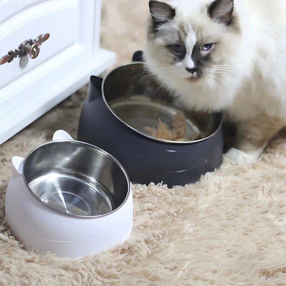 PurrfectAngle matskål til kjæledyr