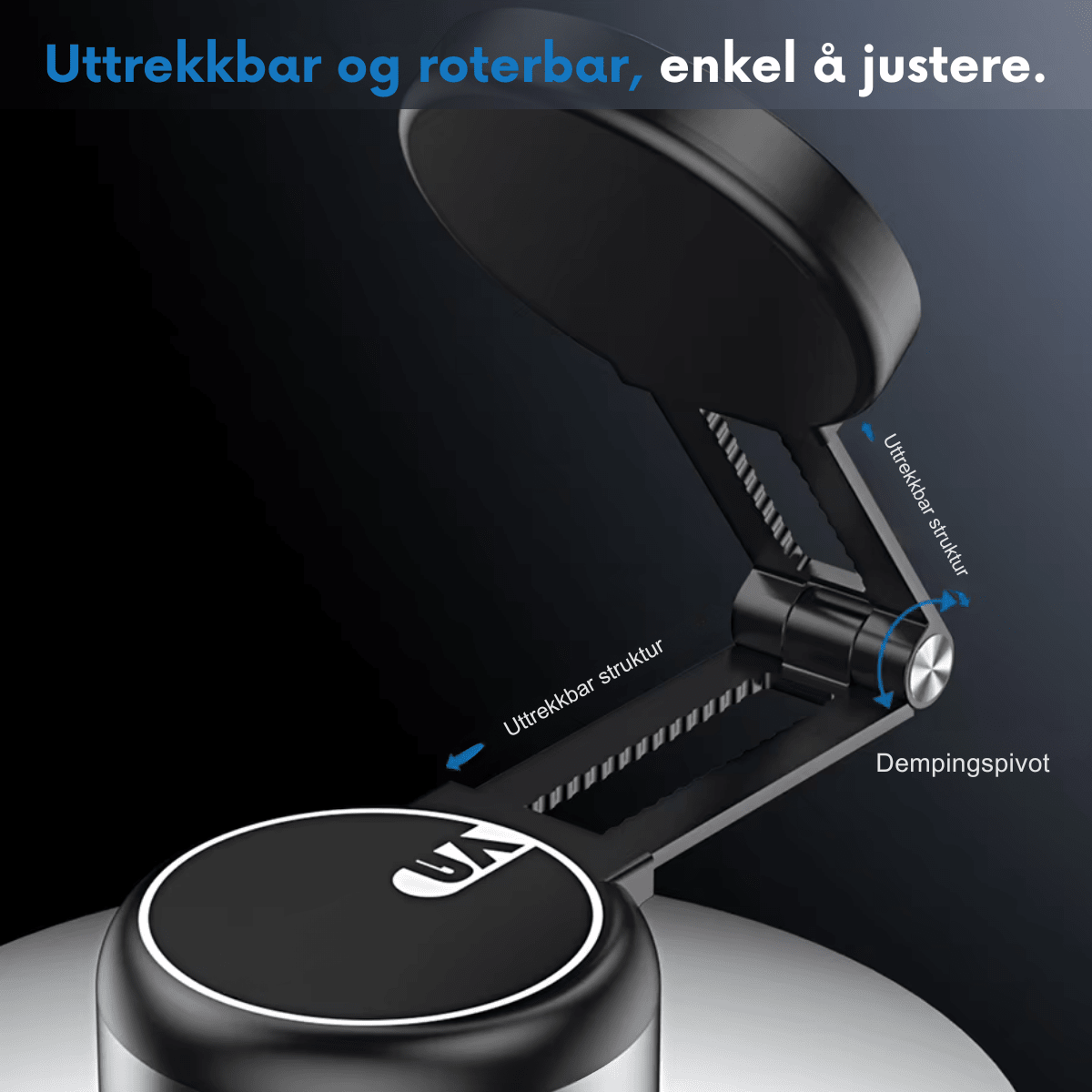 MagHold Pro – 360° Magnetisk Enhetsfeste - NordHjem