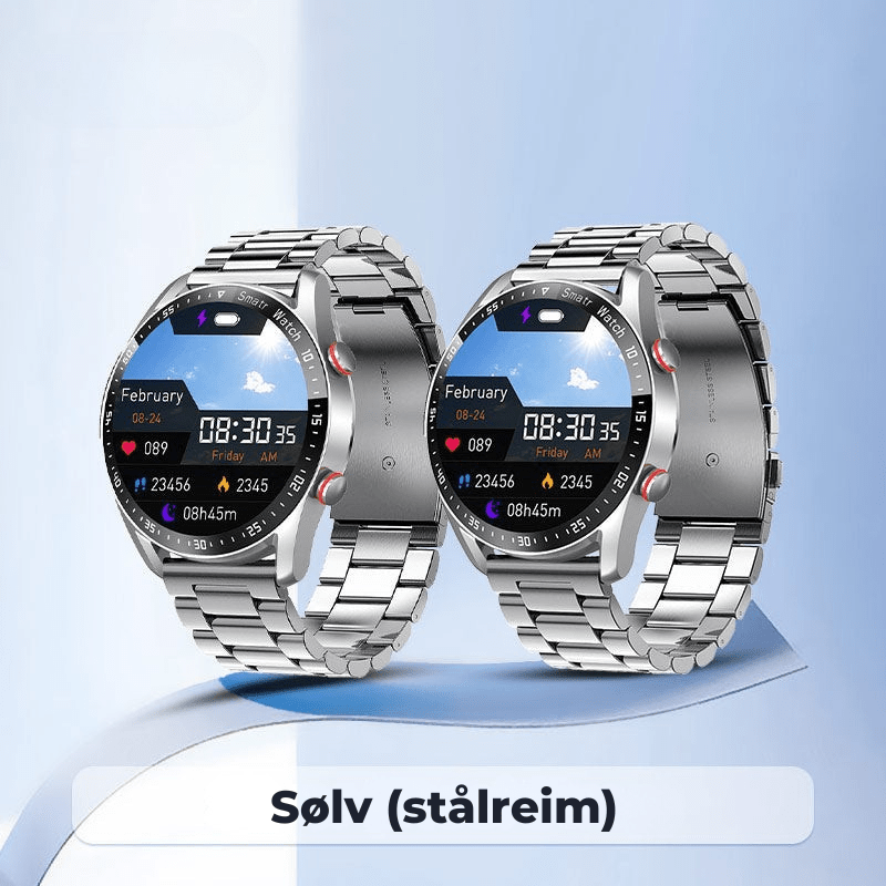 PowerWatch 20: Avansert smartklokke med GPS og helseovervåking - NordHjem