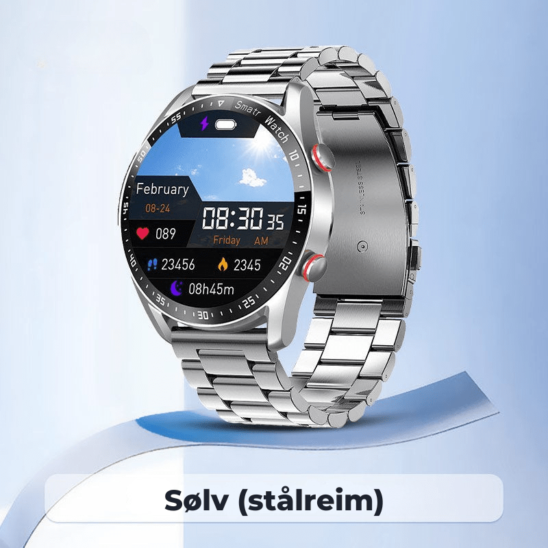 PowerWatch 20: Avansert smartklokke med GPS og helseovervåking - NordHjem