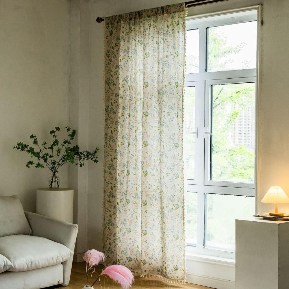 Gardin med villblomster
