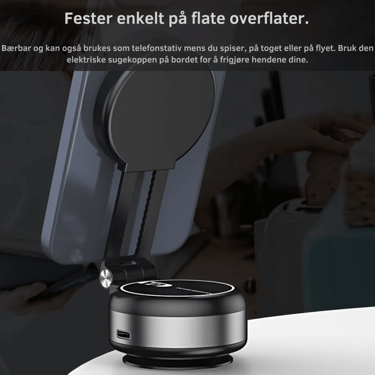 MagHold Pro – 360° Magnetisk Enhetsfeste - NordHjem