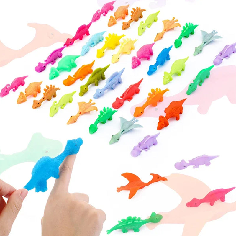 Slingshot Dinosaur Finger Leker (10 stk)