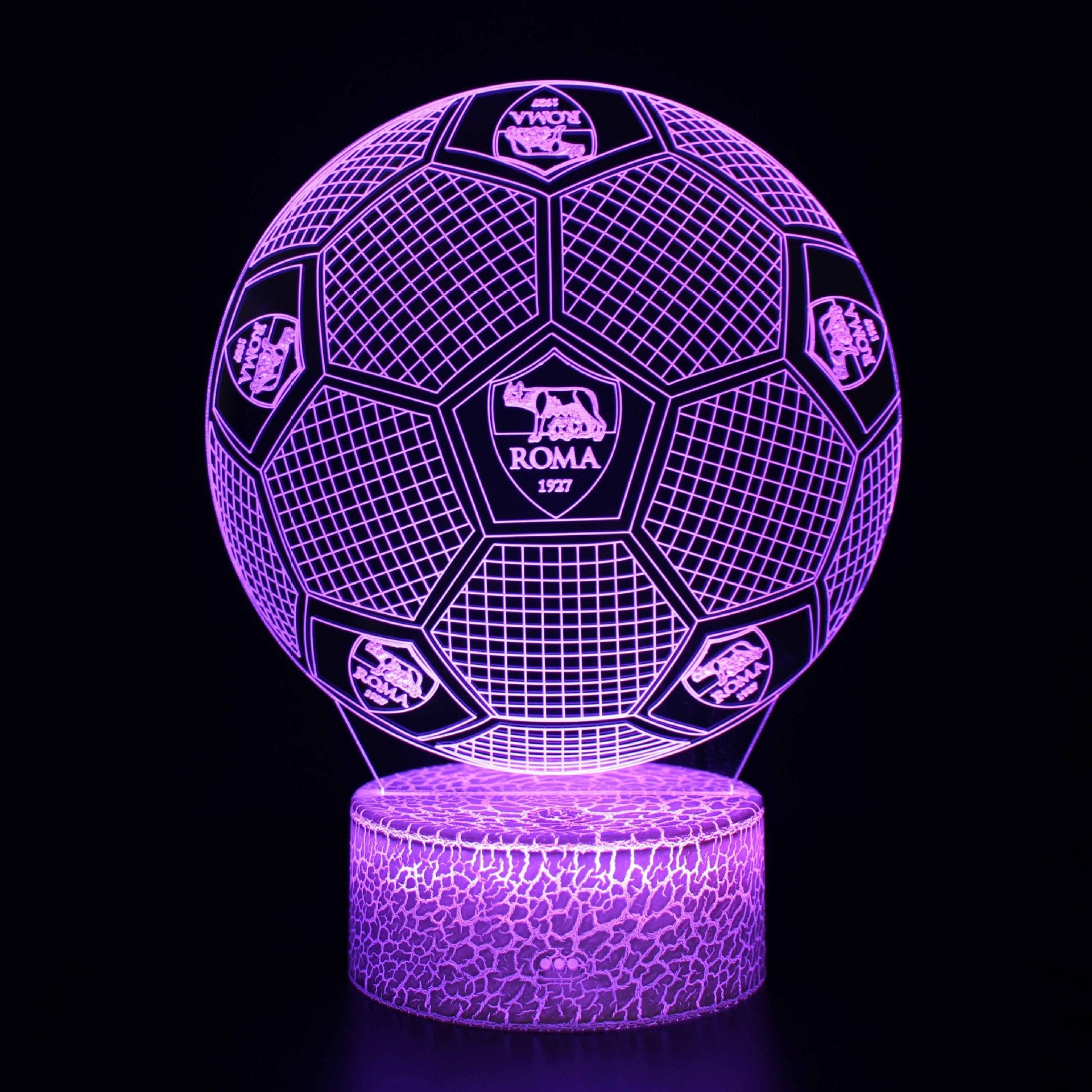 Fotball 3D Illusjon LED-Lampe - Nattlampe - Club