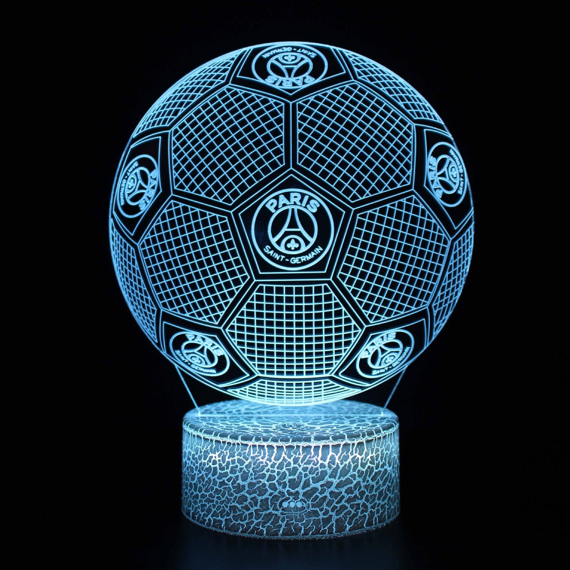 Fotball 3D Illusjon LED-Lampe - Nattlampe - Club