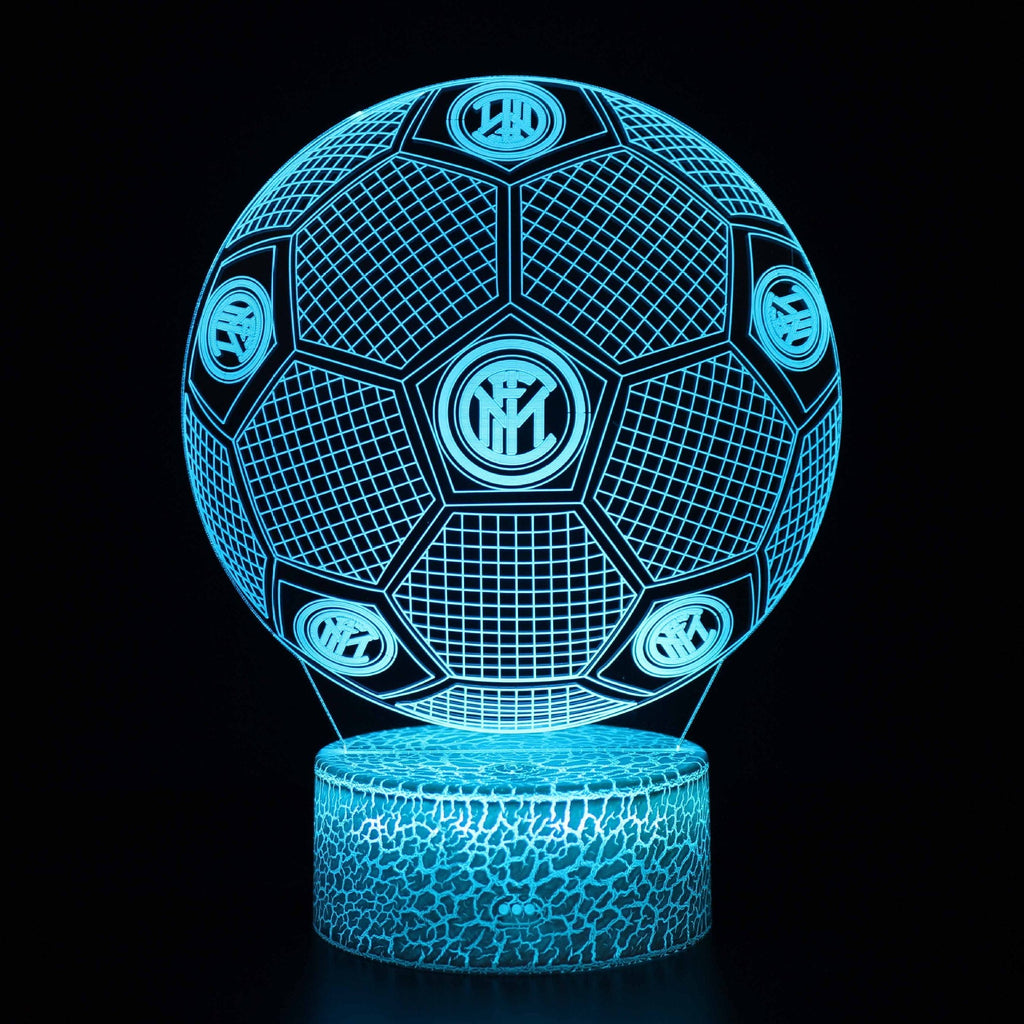 Fotball 3D Illusjon LED-Lampe - Nattlampe - Club