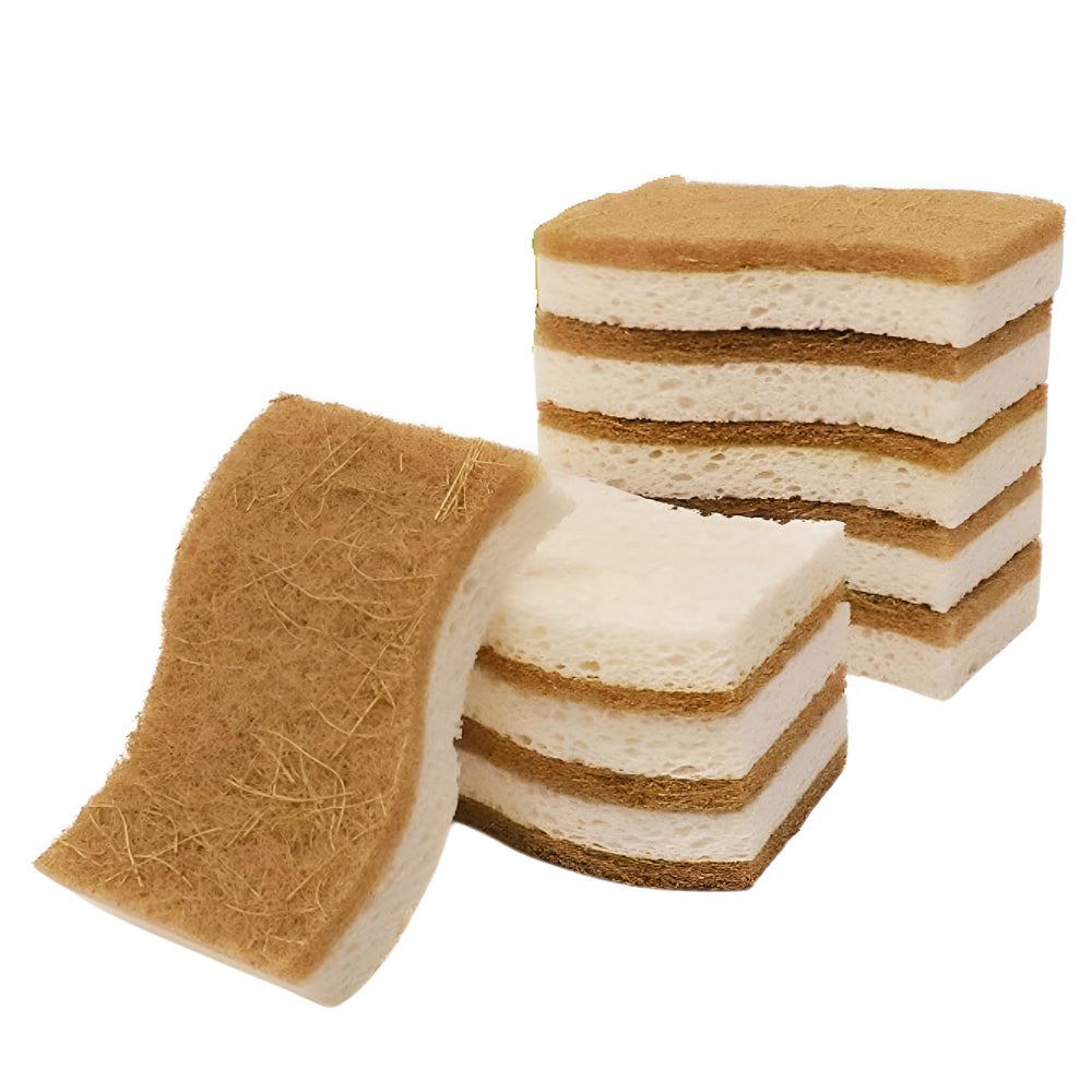 Naturlig oppvaskvamp i kokosfiber