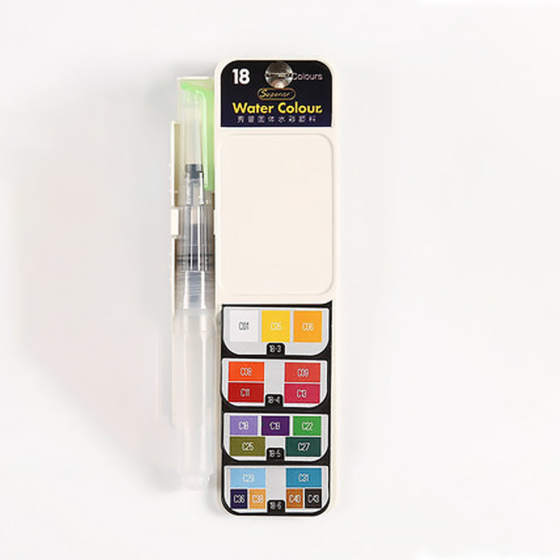 Solid Gouache Pigment Palette - la kreativiteten tale!