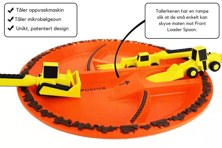 BuildBites Byggetema Spisesett - NordHjem