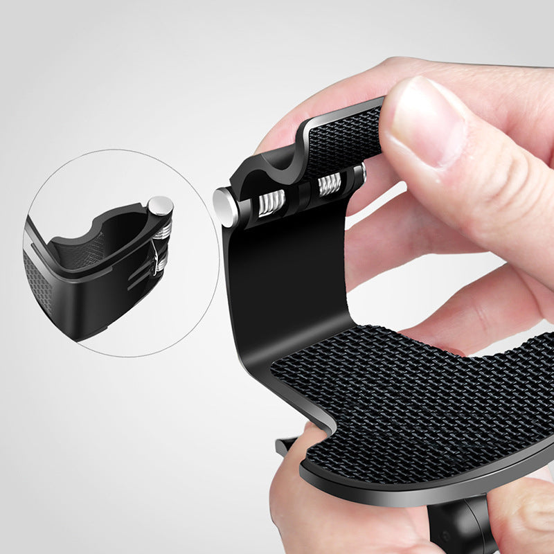 Multifunksjonell telefonholder for bil-dashbord