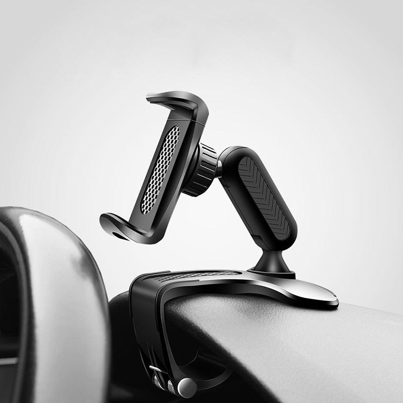 Multifunksjonell telefonholder for bil-dashbord