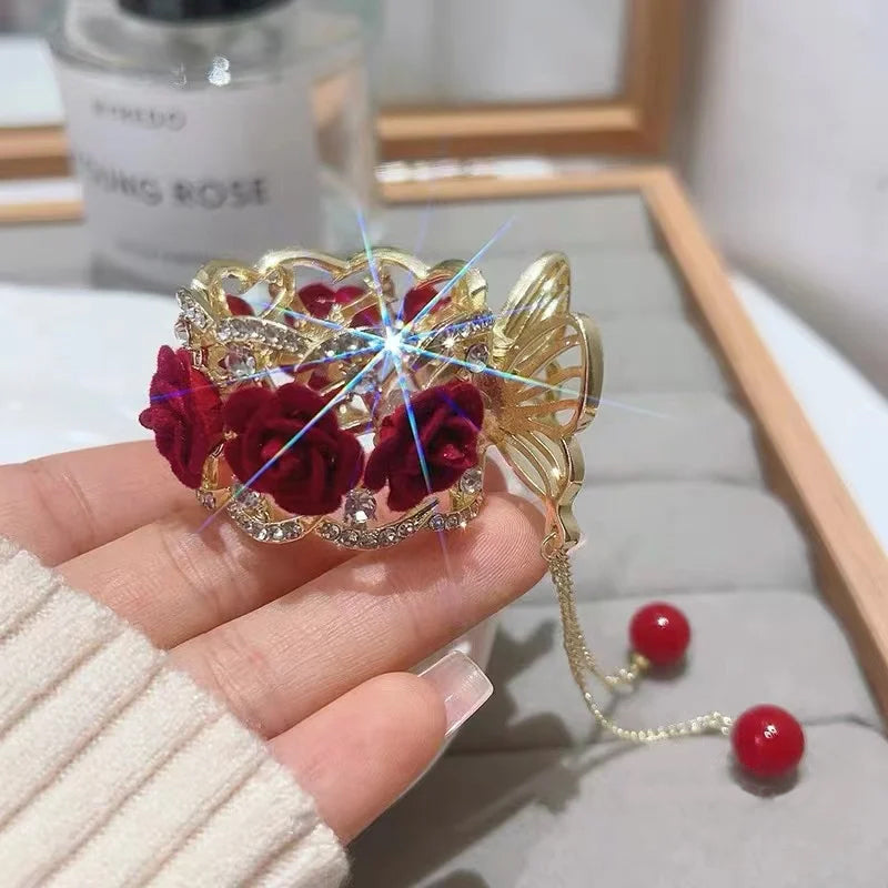 Vintage rose hårnål