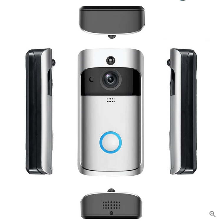 Wireless Doorbell™ – Smart videodørklokke med HD - kamera, bevegelsessensor og toveis lyd - NordHjem