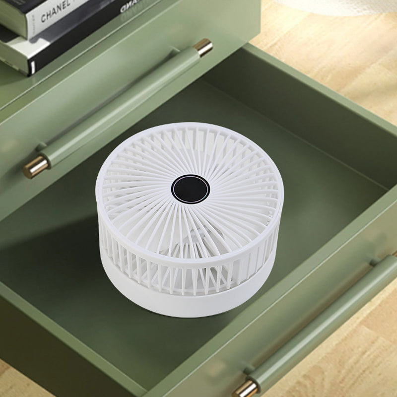 Teleskopisk sammenleggbar vifte