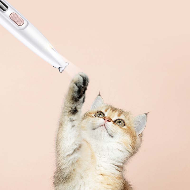 DogCatFri™  PetTrimmer: Kjæledyr Hår Trimmer Med LED-Lys
