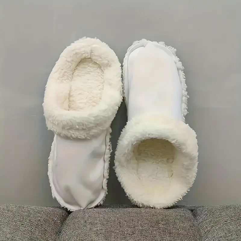 Crocs med fleecefôr sokker