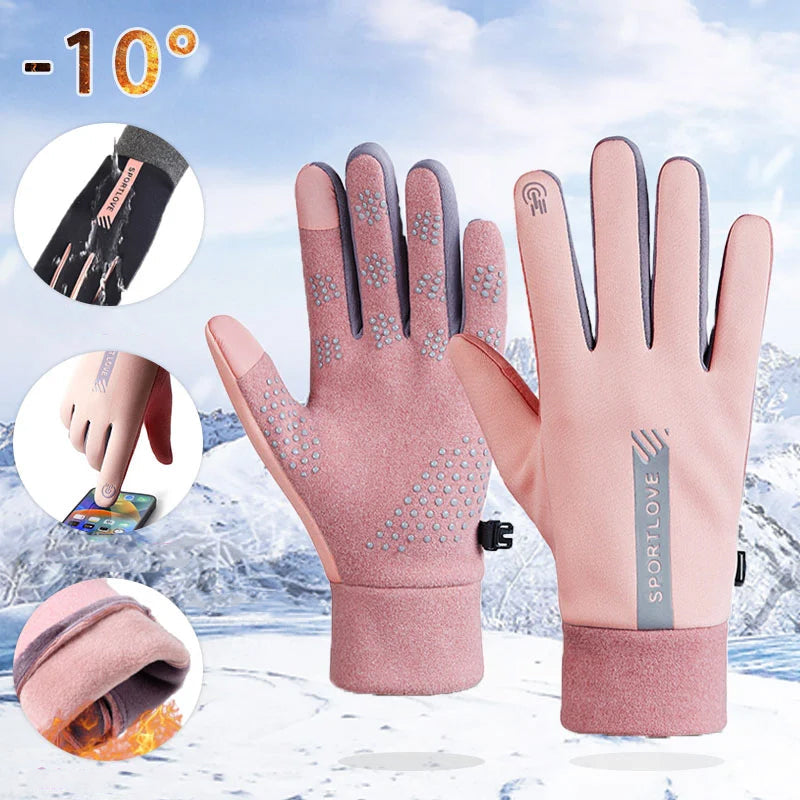 Vanntette berøringsskjerm sklisikre hansker