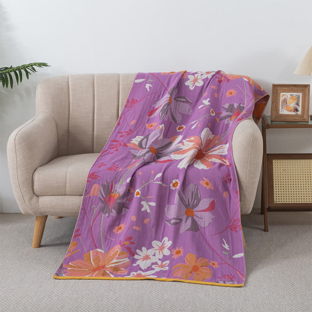 Lavender Dreams håndkle i bomullsgas – 35"x63"