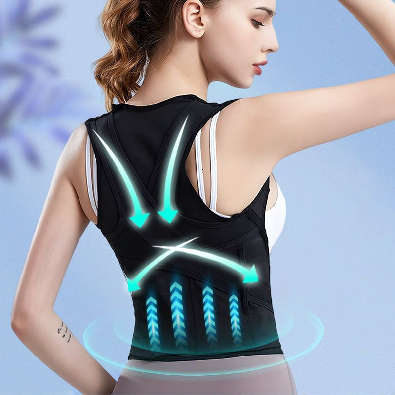 Anti pukkelrygg strekkbar ryggrem