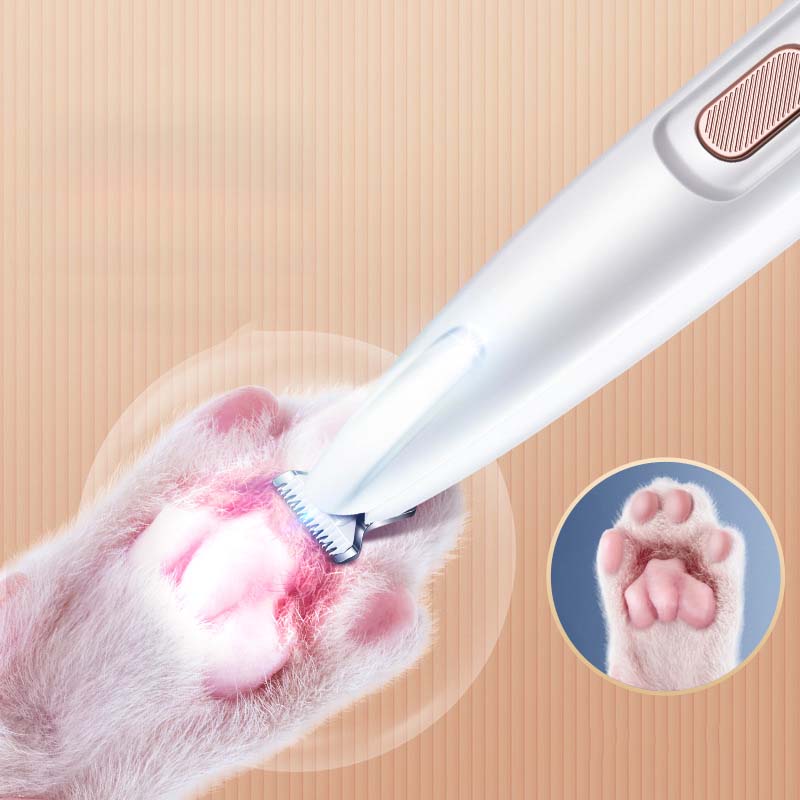 DogCatFri™  PetTrimmer: Kjæledyr Hår Trimmer Med LED-Lys