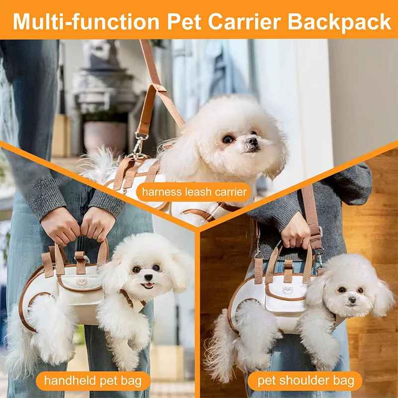 DogCatFri™ PetSling: Ventilert Crossbody Reise Klar Kjæledyr Slynge