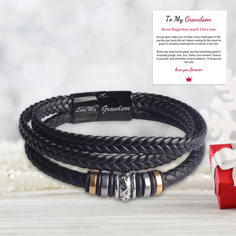 Jeg vil alltid være med deg dobbeltradsarmbånd