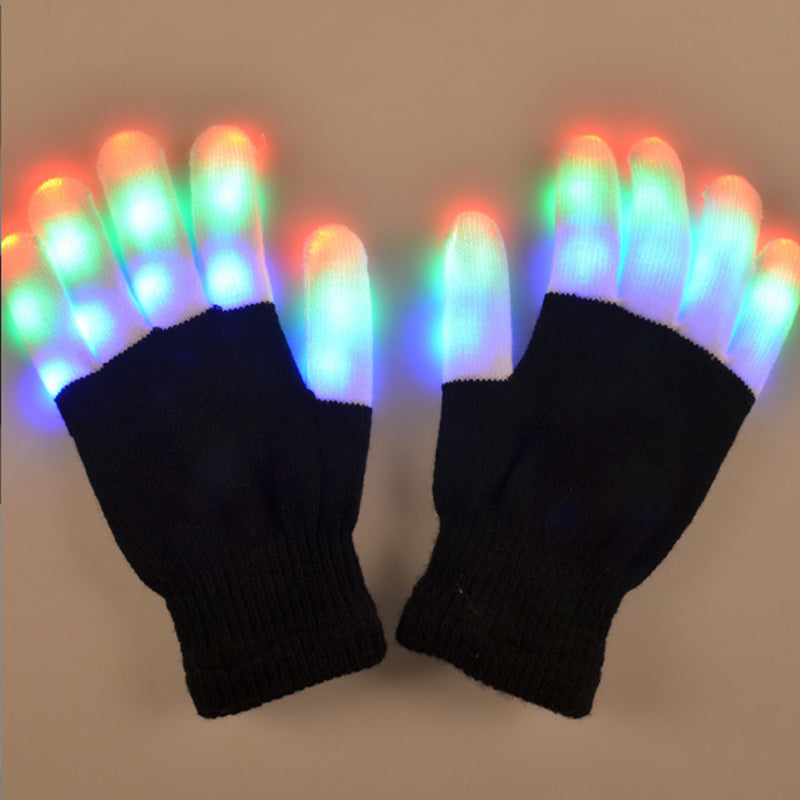 LED-lysende hansker