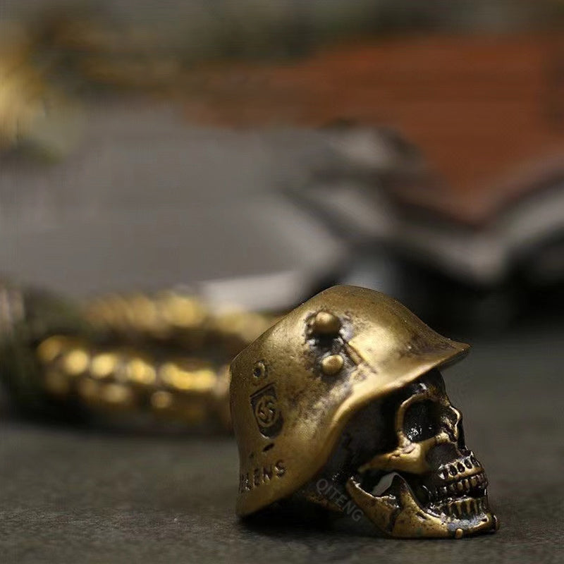 Skjelettsoldat Paracord nøkkelring