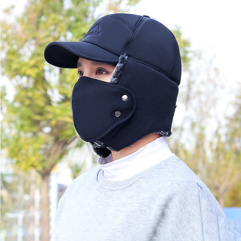 Unisex vindtett øre- og ansiktsbeskyttelses-lue