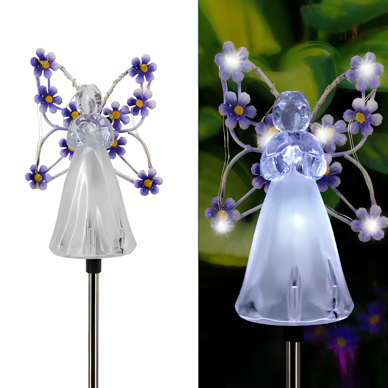 Ledsen™ AngelLamp: Solcelle Engel Utendørs Dekor Lamp