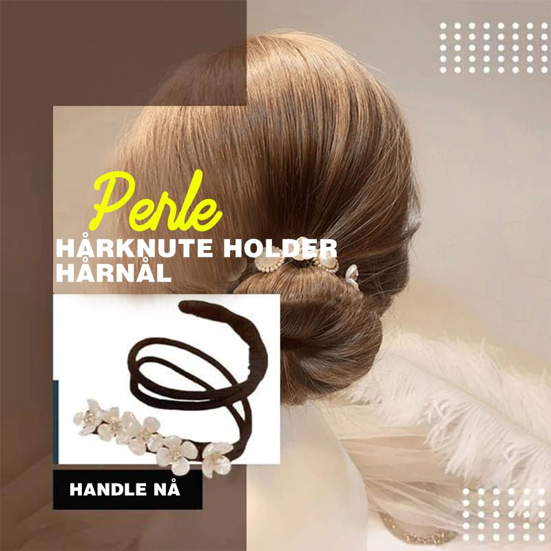 Perle Hårknute - Holder Hårnål（🔥🔥Kjøp 2, - 10 %; Kjøp 3, - 15 %） - NordHjem