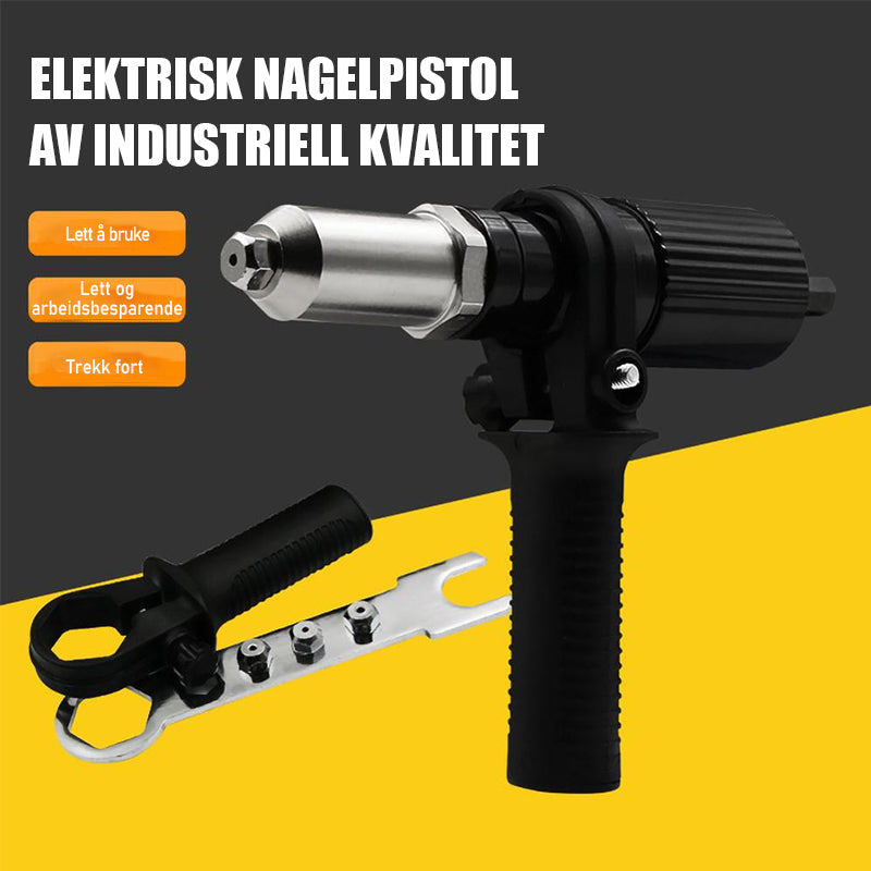 Professionelt popnagle sæt 🛠 med 4 forskellige dyser