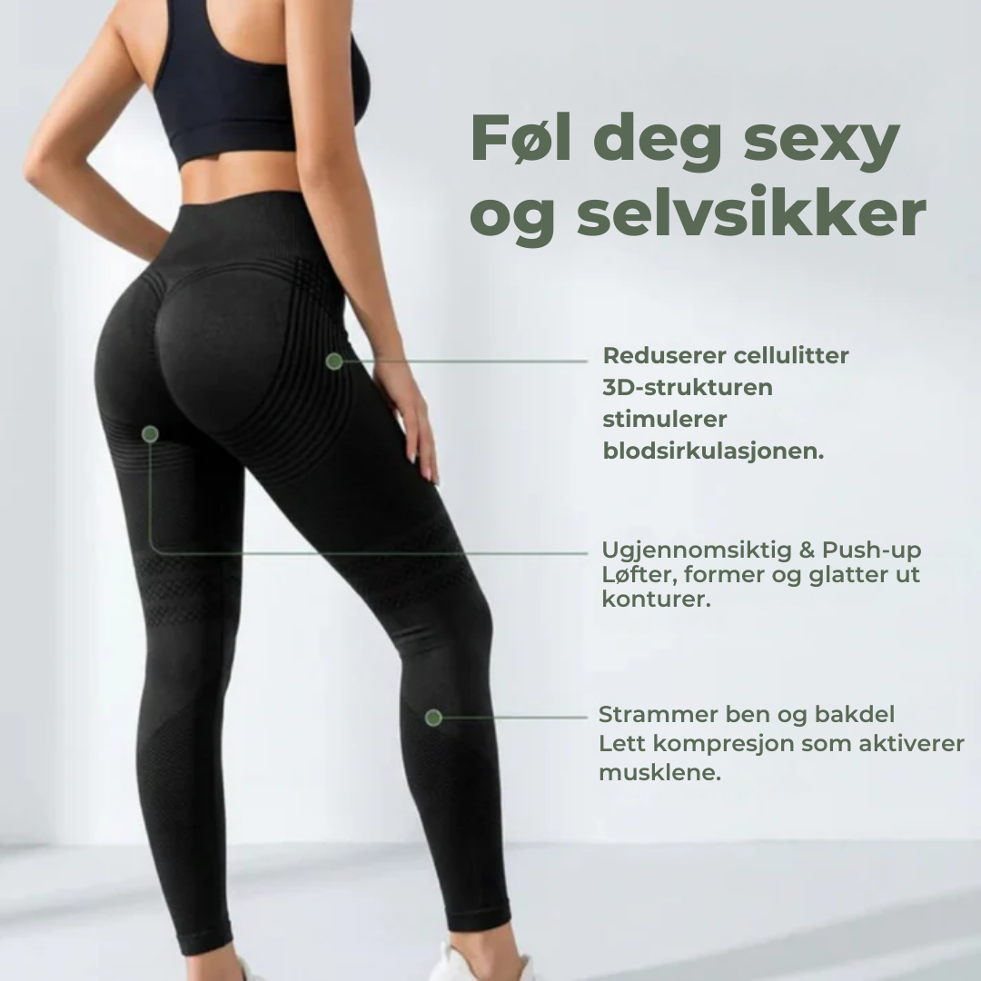 SculptWear™ | Leggings, der aktivt bekæmper cellulite