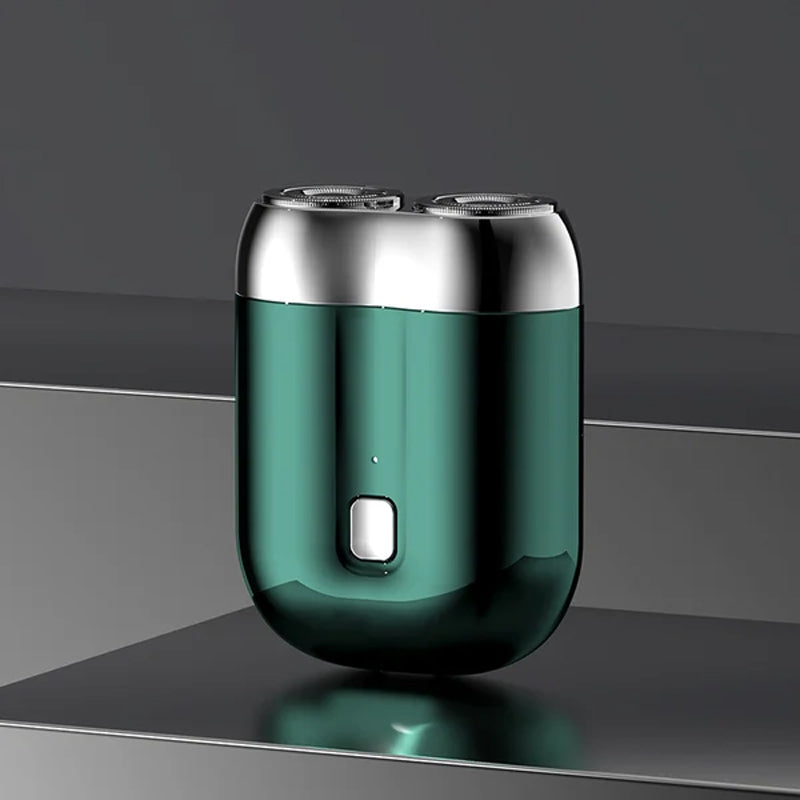 Oppladbar, Vanntett, Kompakt Elektrisk Barberhøvel for Hjem, Bil, Reise