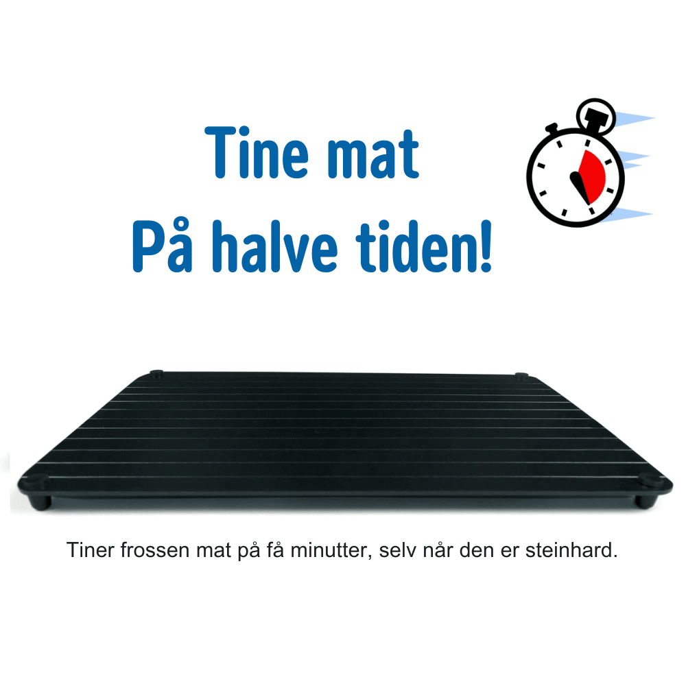 DefrostMate – Rask & Problemfri Opptiningsplate for Travle Kjøkken - NordHjem